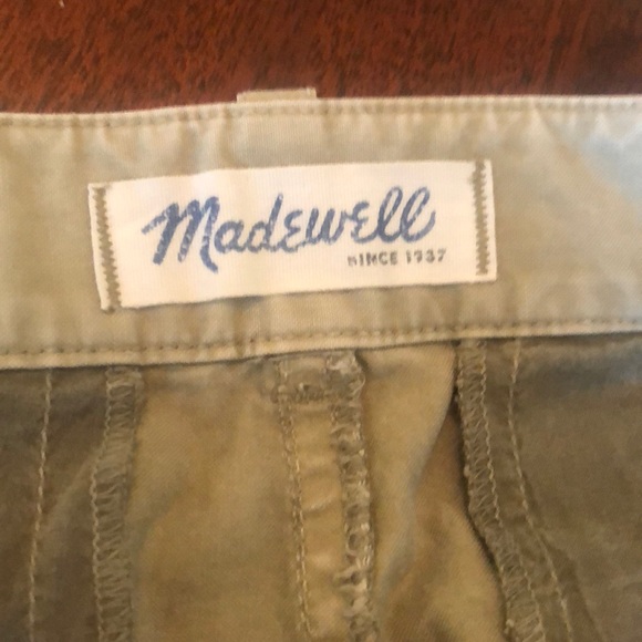 Madewell green cargo skirt - Picture 3 of 4